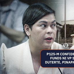 [PANOORIN] P125-M confidential funds ni VP Sara Duterte, pinapasauli?