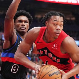 Raptors spread wealth in rout to hand Pistons 11th straight loss