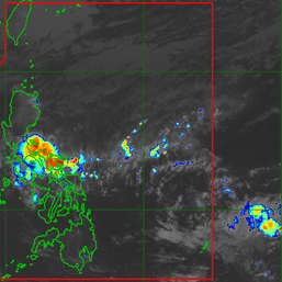 Tropical depression outside PAR ‘struggles’ to maintain strength