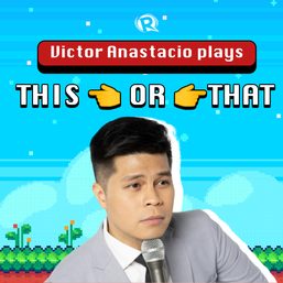 [WATCH] Comedian Victor Anastacio plays This or That