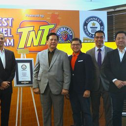 PH sets Guinness World Record for Longest Travel Livestream powered by TNT