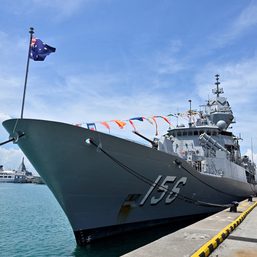 Chinese official warns Australia on navy movements in East, South China Seas