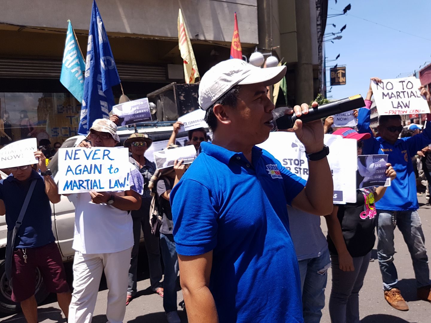 Central Visayas activists face frustrated homicide case