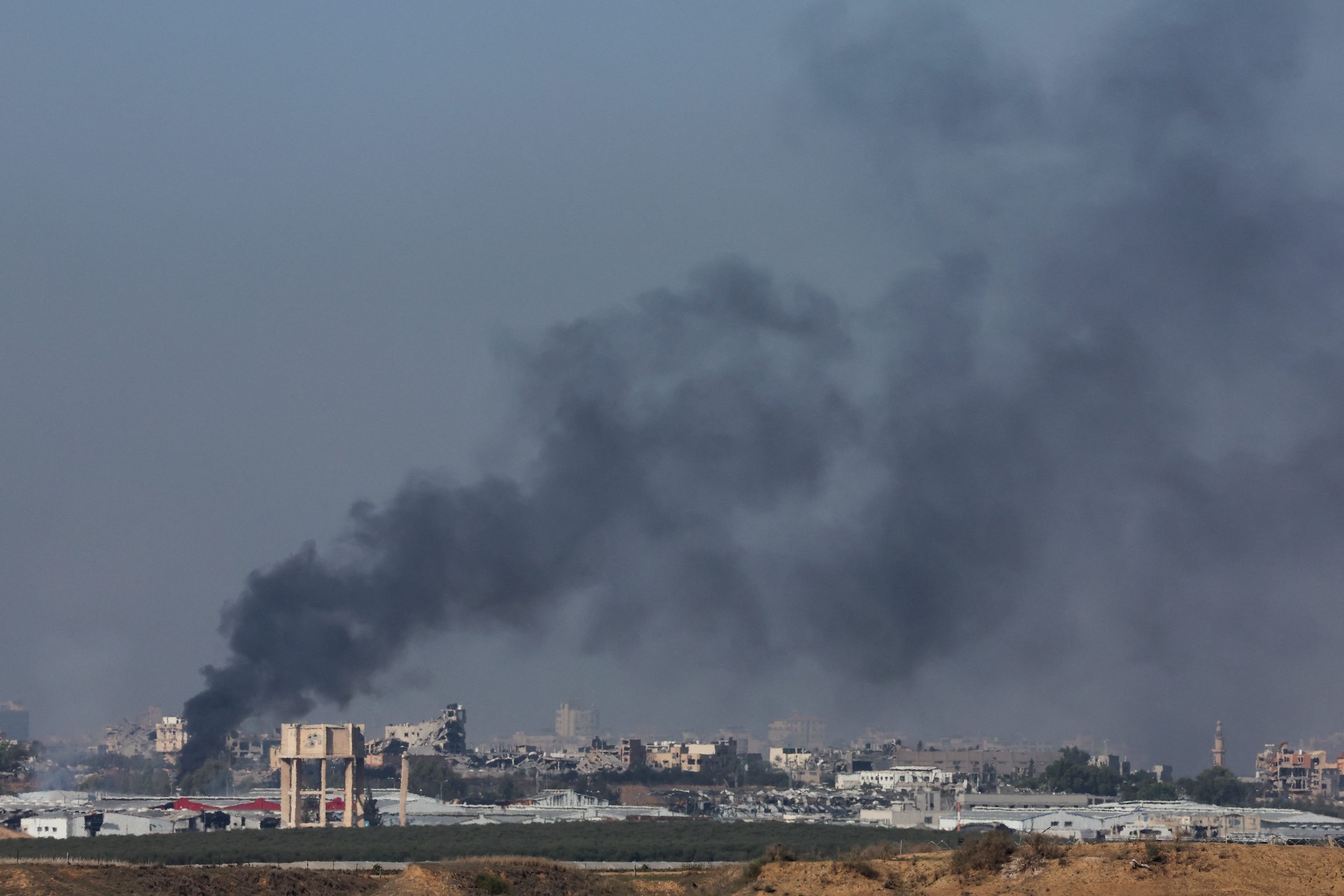 Israel orders more Gazans to flee, bombs areas where it sends them
