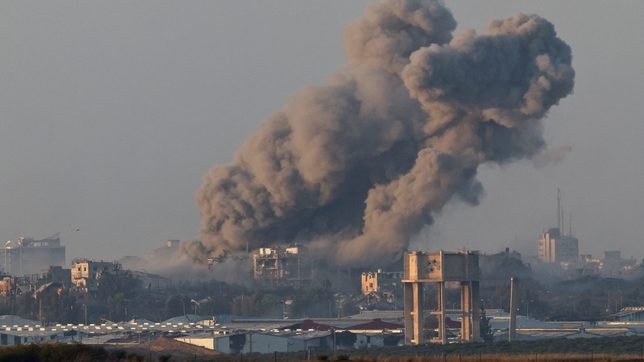 Israel advances in south Gaza city as civilians search for safety