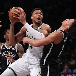 Giannis-led Bucks sail to victory over shorthanded Nets