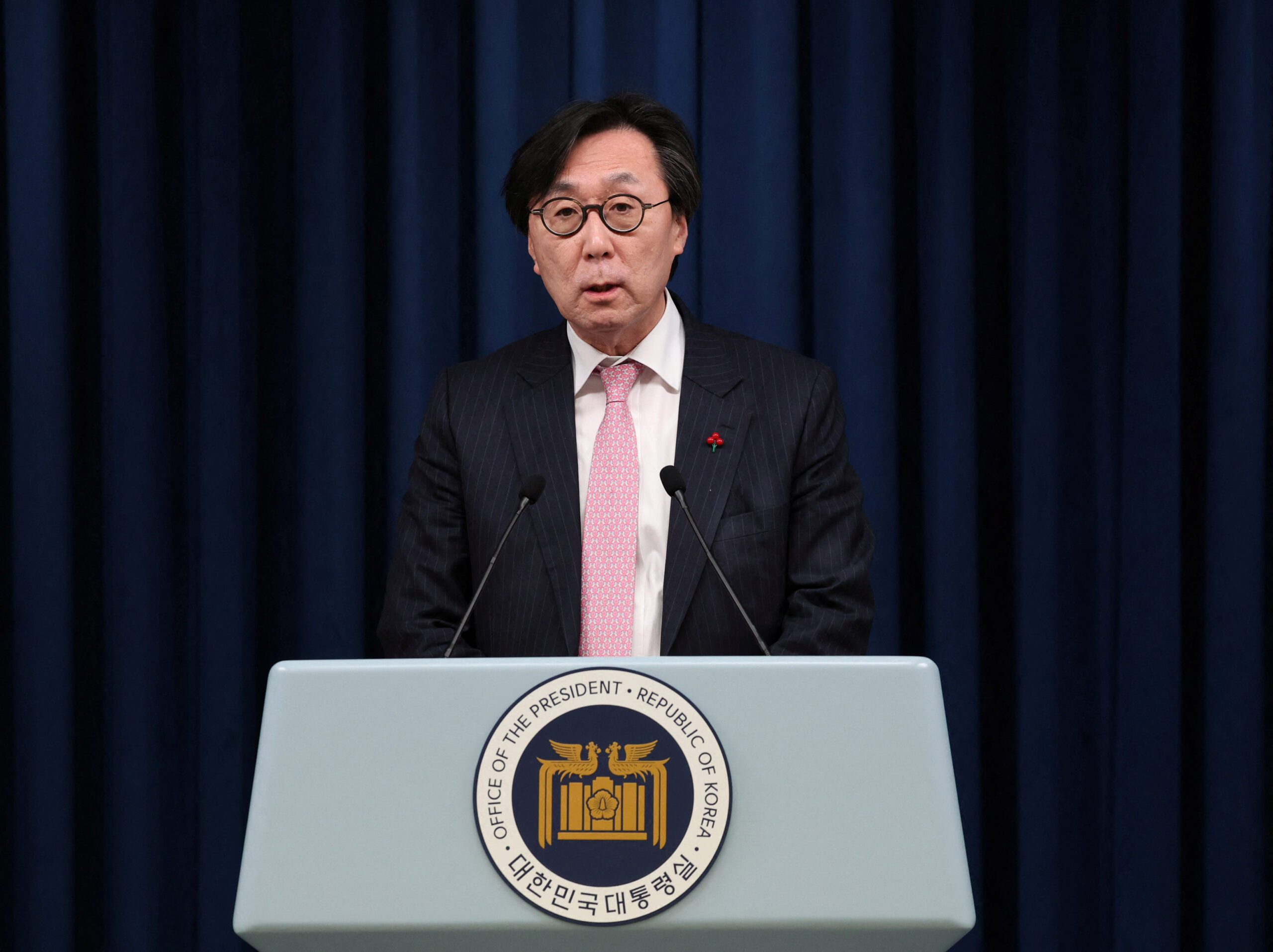 South Korea’s new national security adviser is veteran diplomat