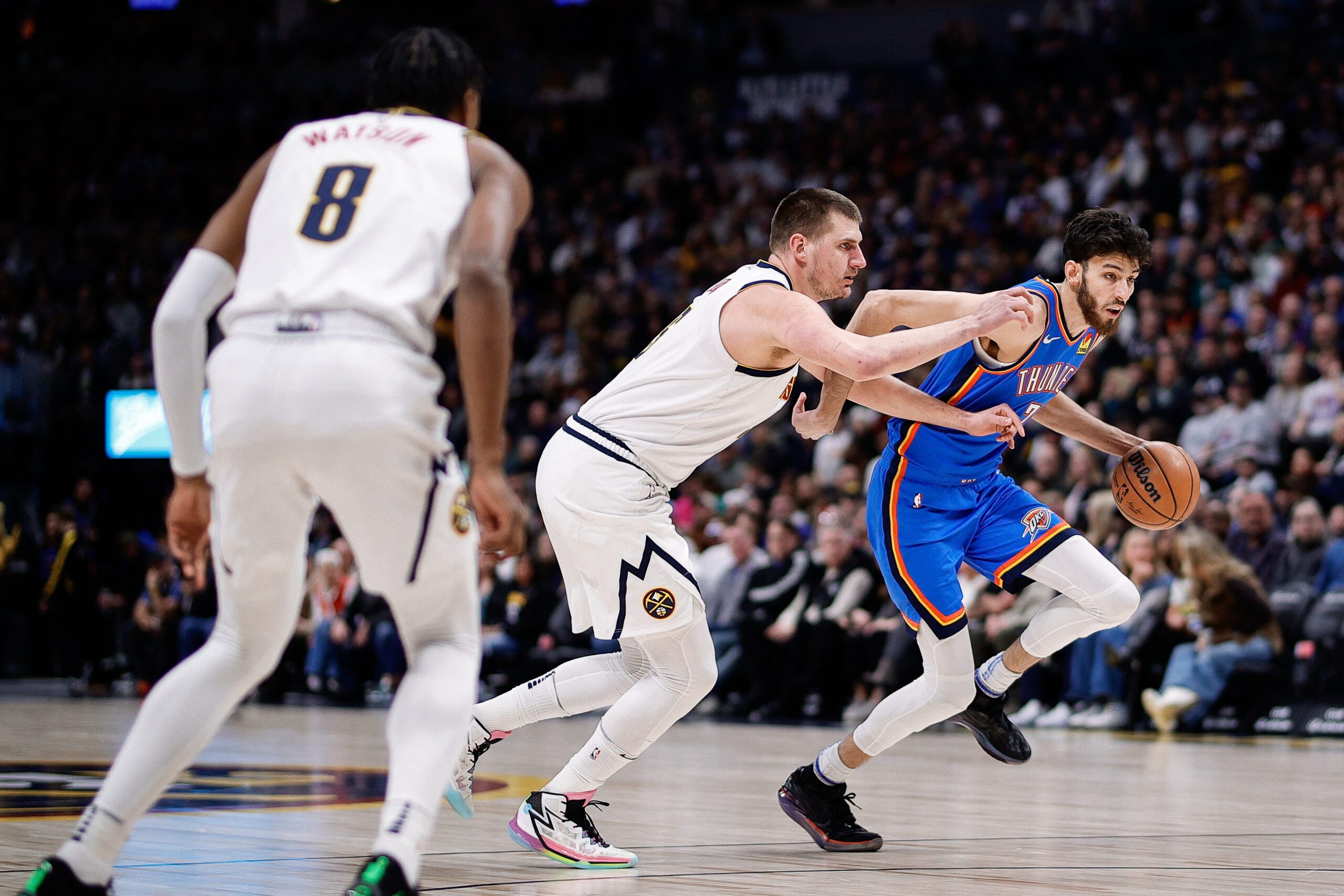 Gilgeous-Alexander, Holmgren-led Thunder end Nuggets win streak in statement rout
