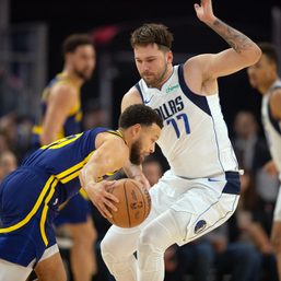 Luka Doncic pours in 39 to carry Mavericks past Stephen Curry, Warriors