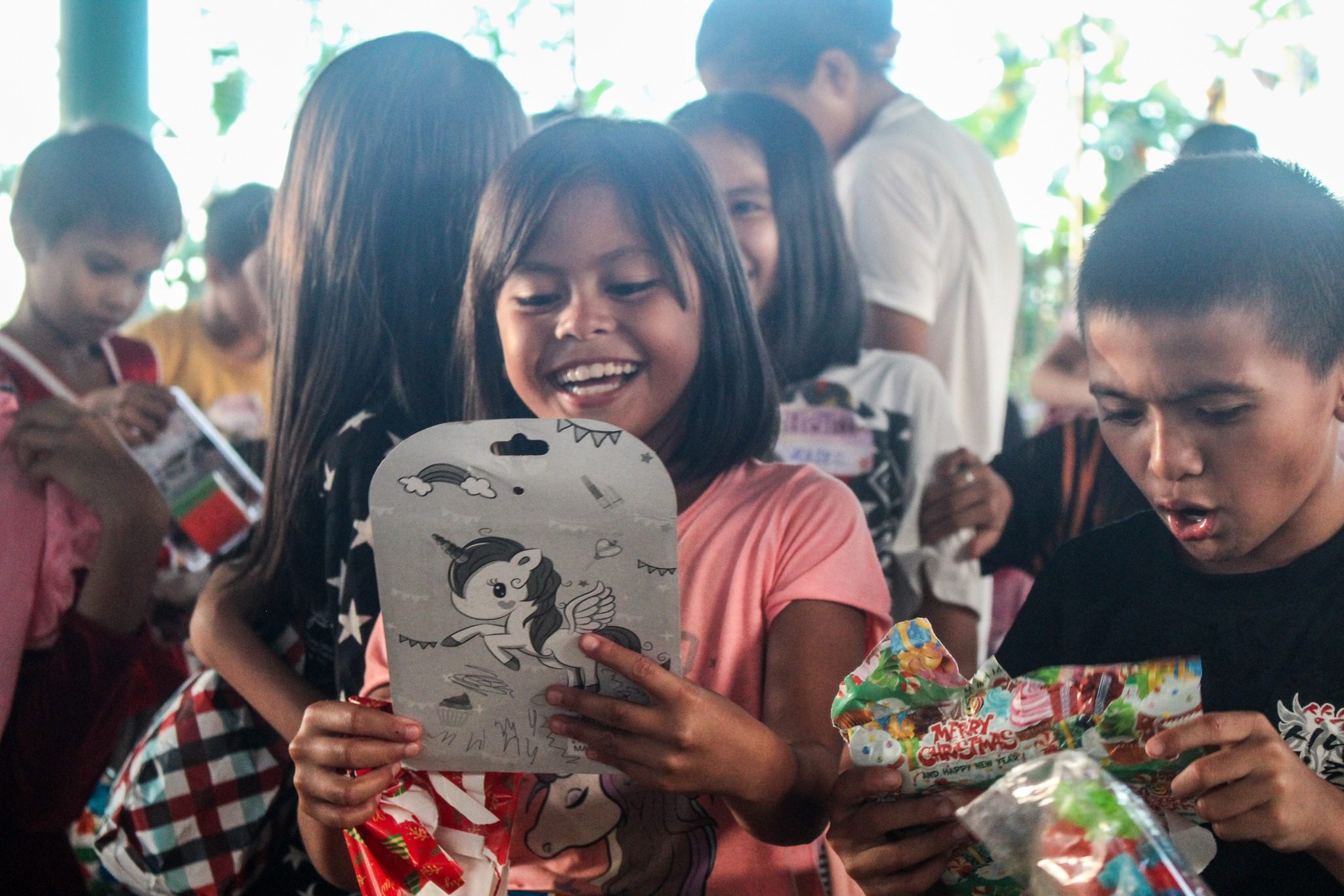 Communications students bring holiday cheer to disaster-prone Leyte community