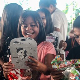 Communications students bring holiday cheer to disaster-prone Leyte community
