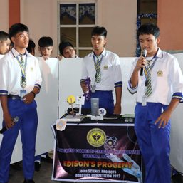 Leyte students tackle calamities with inventive tech solutions