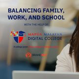 Watch how this mother balances family, work, and school