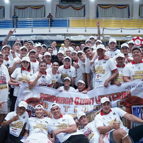 Pampanga completes dominant MPBL run