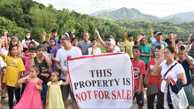 Occidental Mindoro residents protest land claim, ask DAR for help vs possible displacement