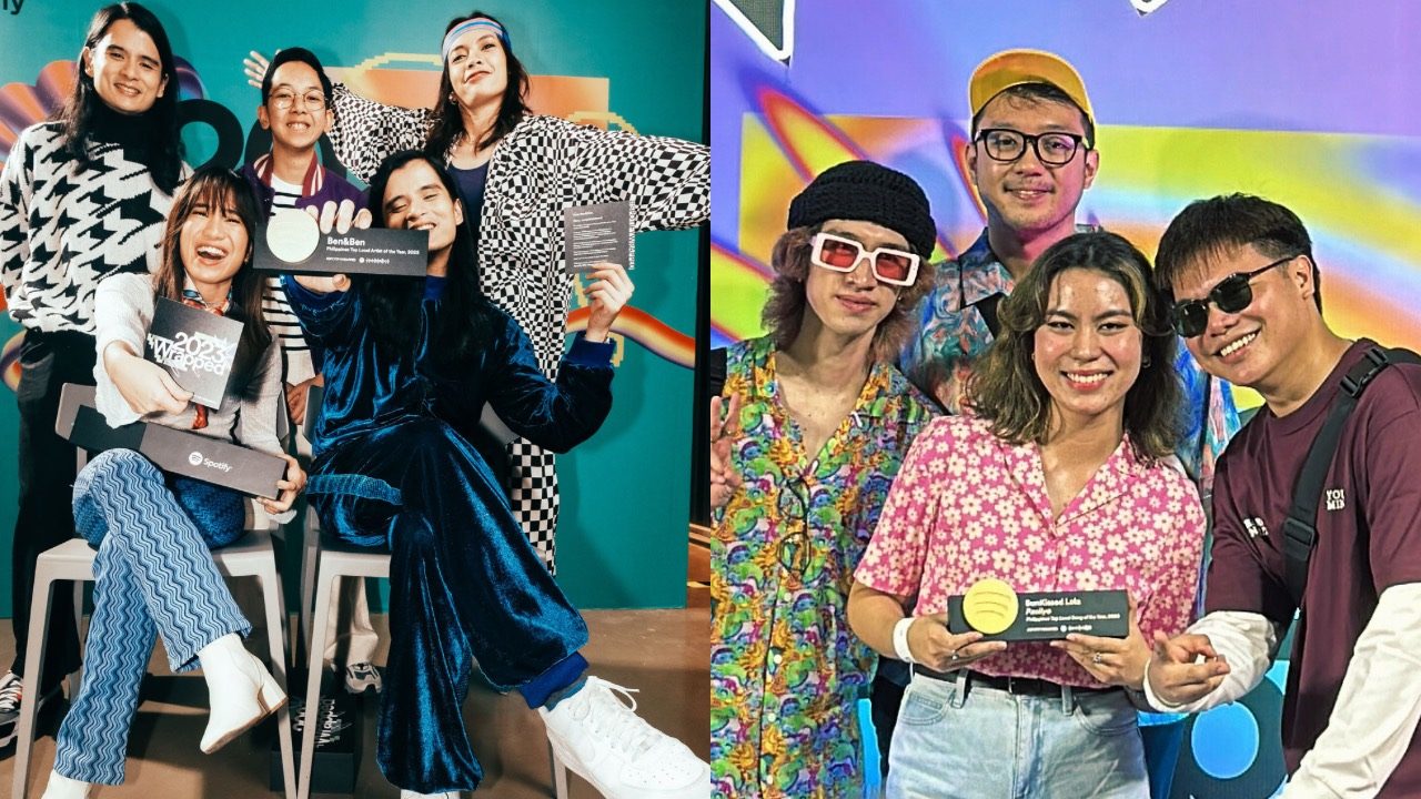 Ben&Ben, Sunkissed Lola among Spotify PH’s awardees for 2023 Wrapped campaign