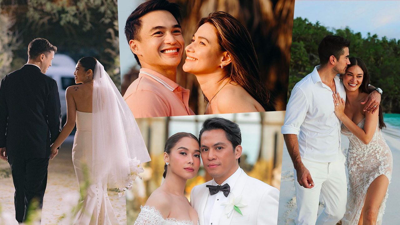 Love is (still) in the air: Filipino celebrity couples who got married, engaged in 2023