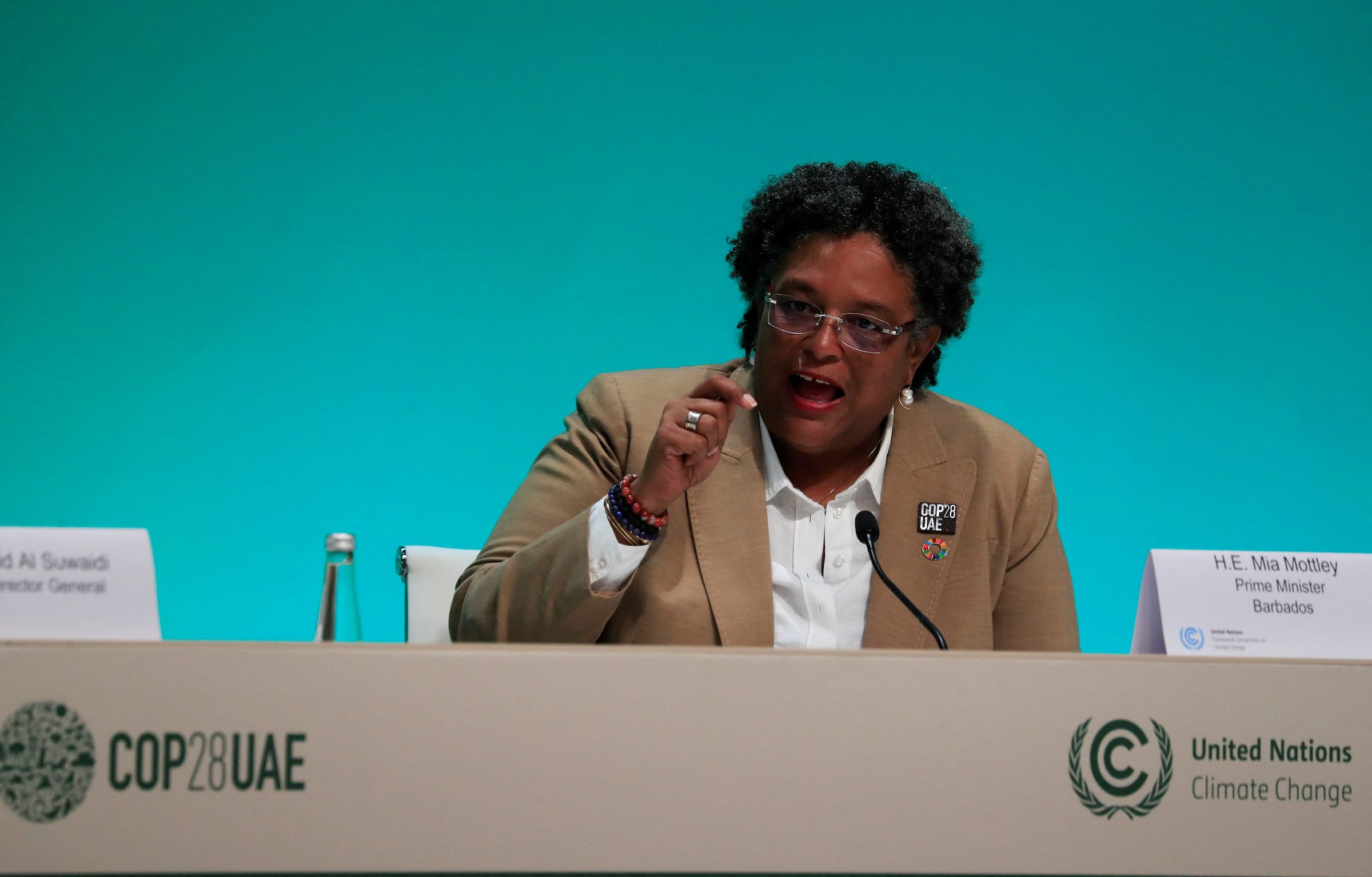 Show us the climate money, women leaders and activists tell COP28