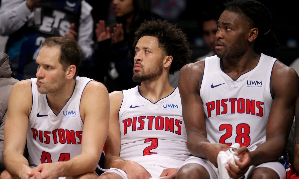 Luckless Pistons fall to Nets, absorb record-tying 26th straight loss