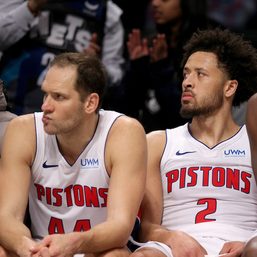 Luckless Pistons fall to Nets, absorb record-tying 26th straight loss