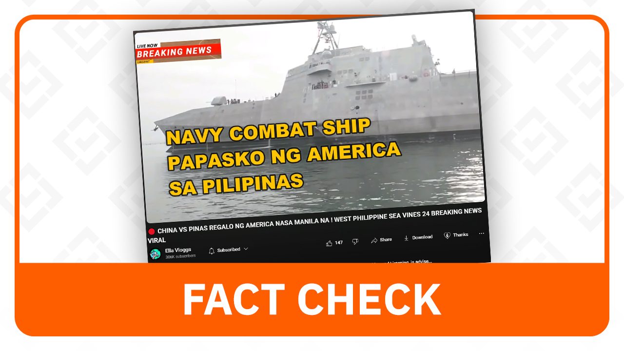 FACT CHECK: US didn’t give USS Omaha ship as gift to PH