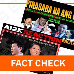 FACT CHECK: Marcos did not shut down ICC