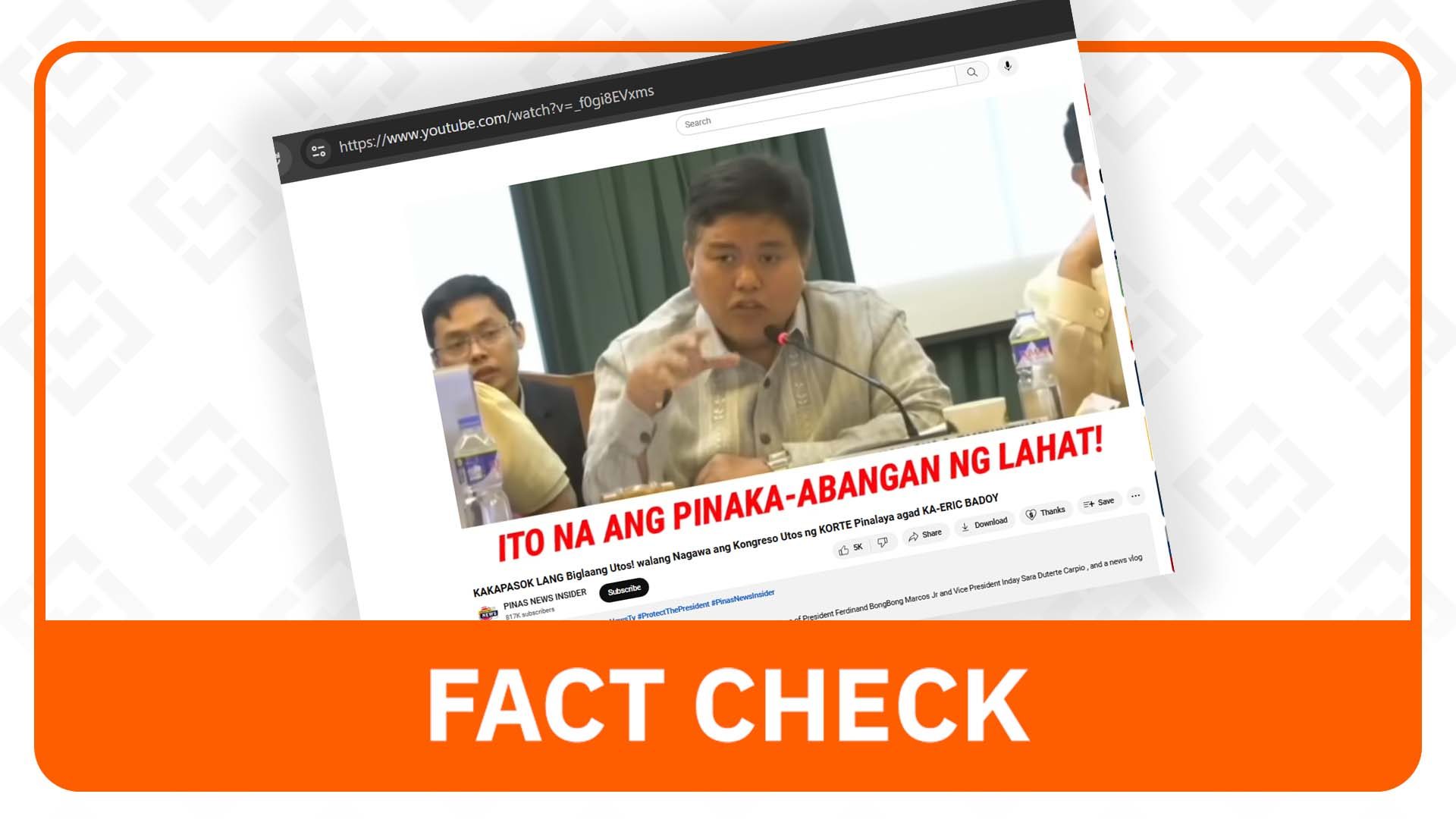 FACT CHECK: No court order freed Badoy, Celiz from House detention 