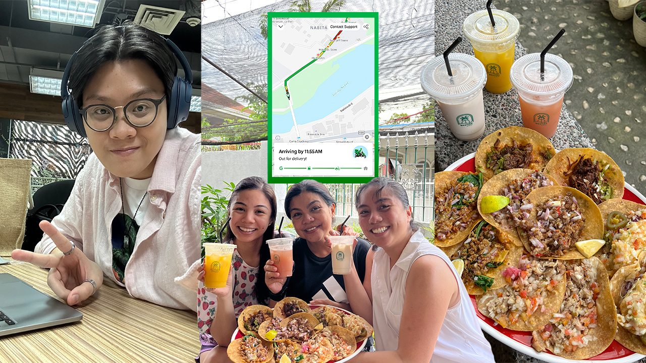 I surprised my tita and cousins in Iloilo City with a gift through Grab