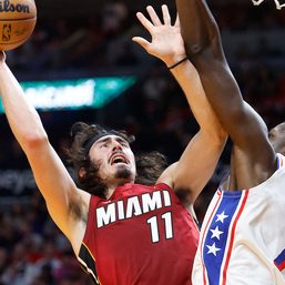Rookie Jaquez hits career-high on Christmas as Heat slow Embiid-less 76ers