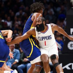 James Harden lifts Clippers past struggling Warriors