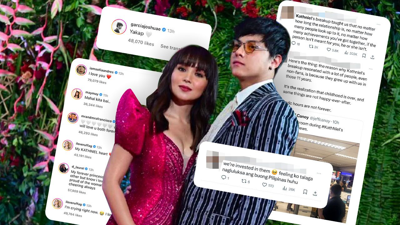 ‘Part of our childhood’: Celebrities, netizens react to KathNiel breakup