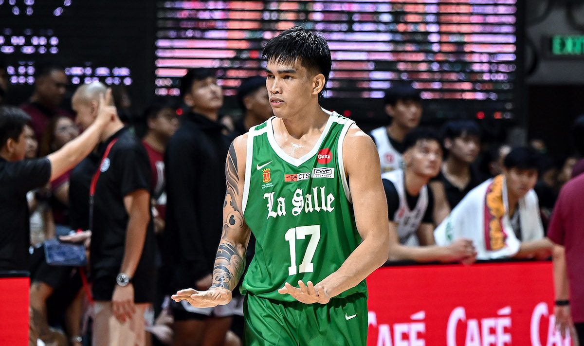 Desire to finish college keeps MVP Kevin Quiambao at La Salle
