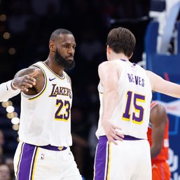 LeBron James erupts for 40 as Lakers silence Thunder