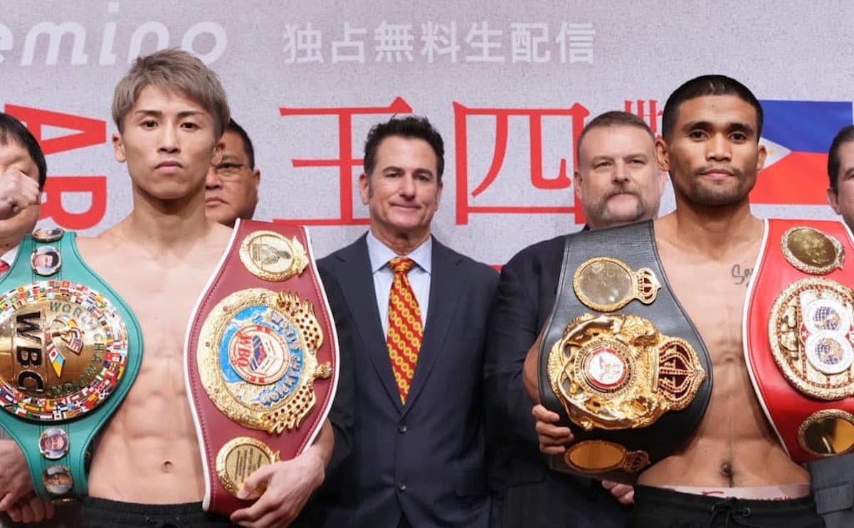 Tapales makes weight, chases undisputed crown vs Inoue in Tokyo