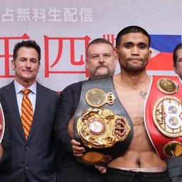 Tapales makes weight, chases undisputed crown vs Inoue in Tokyo