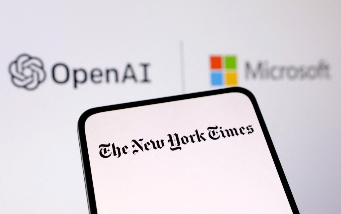 New York Times sues OpenAI, Microsoft for copyright infringement
