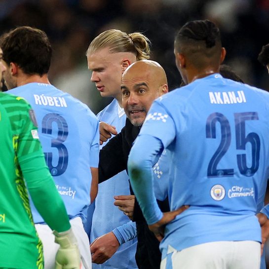 Guardiola unconcerned as Manchester City winless run goes on
