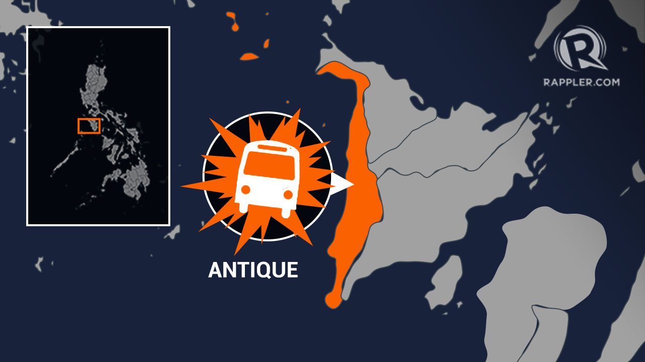 At least 17 dead in Antique bus accident