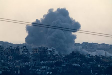 Israeli airstrikes kill 100 in one of war’s deadliest nights, Gaza officials say