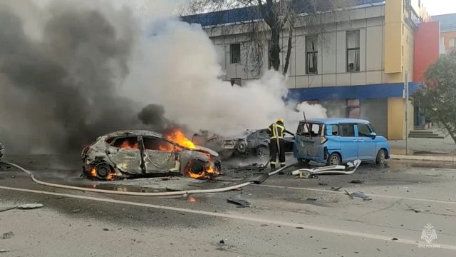 Russia says 10 dead after Ukrainian attack on city of Belgorod