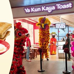 LOOK: Singapore’s Ya Kun Kaya Toast opens in Makati City 