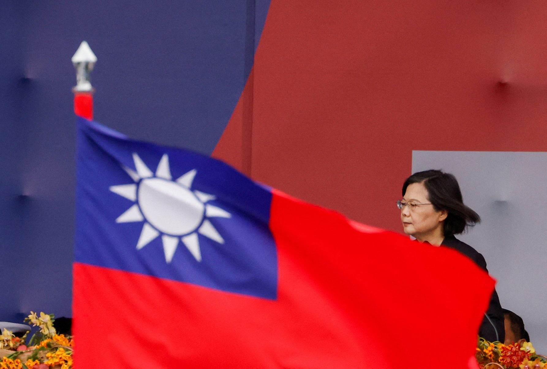 Taiwan president says ties with China must be decided by will of the people
