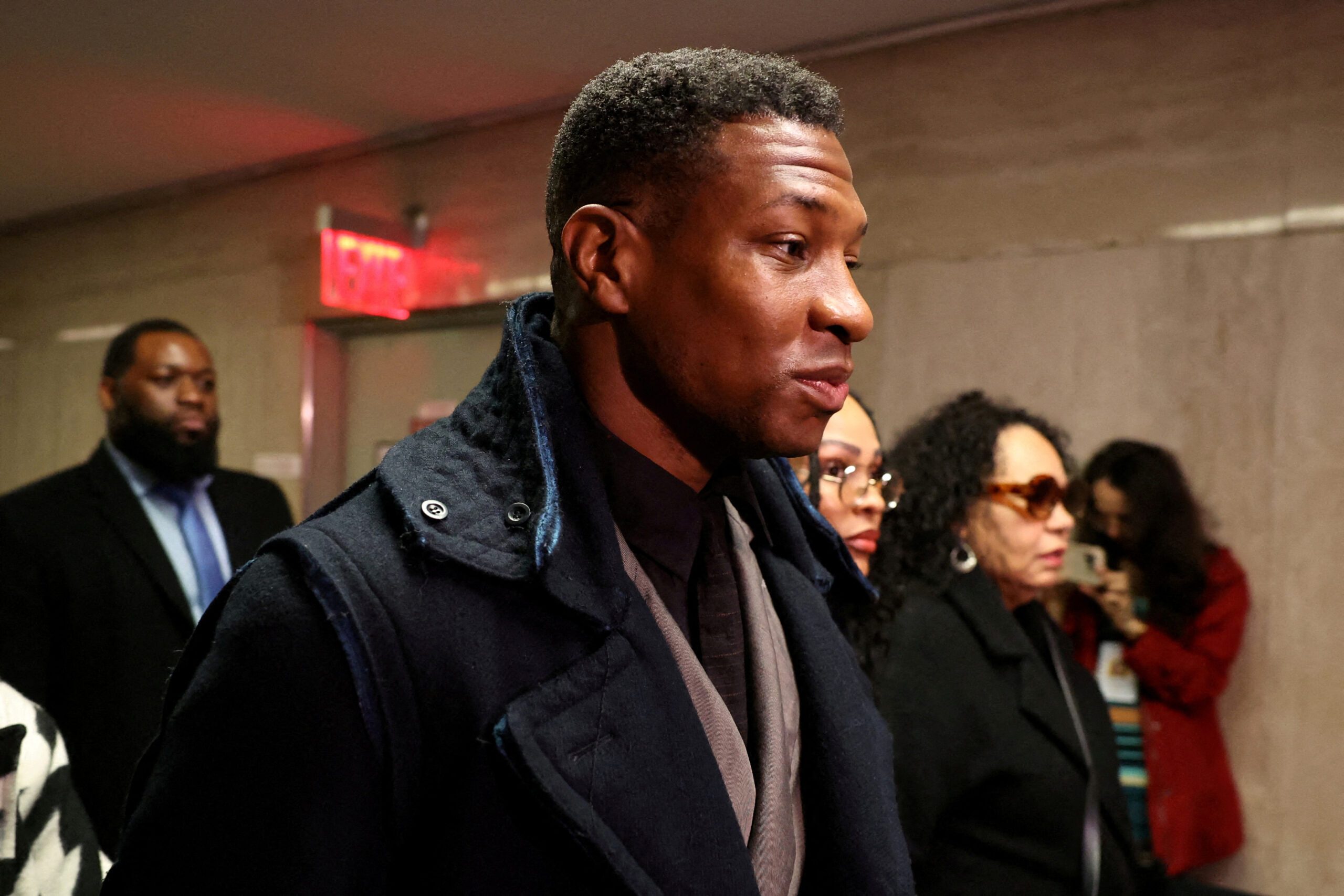 Actor Jonathan Majors, after conviction, says he was reckless in relationship