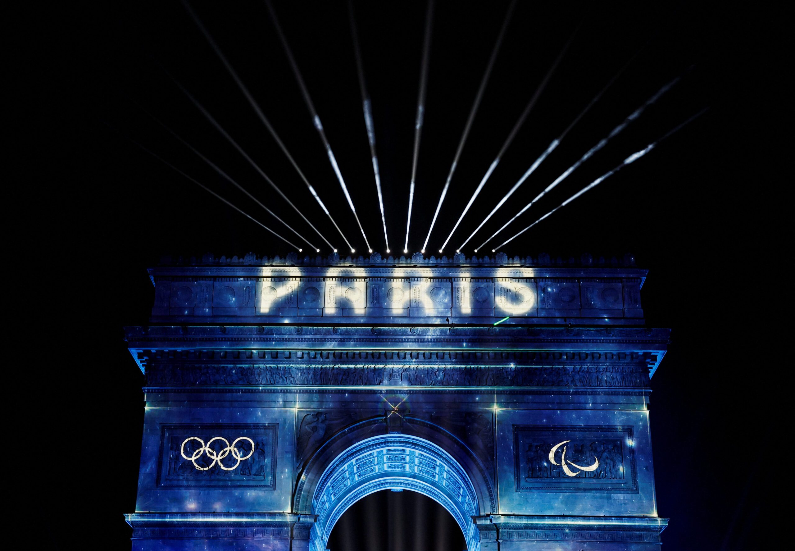 LOOK: Paris celebrates New Year with Olympics looming
