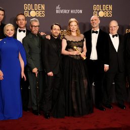 ‘Succession’ and ‘The Bear’ win top TV honors at Golden Globes