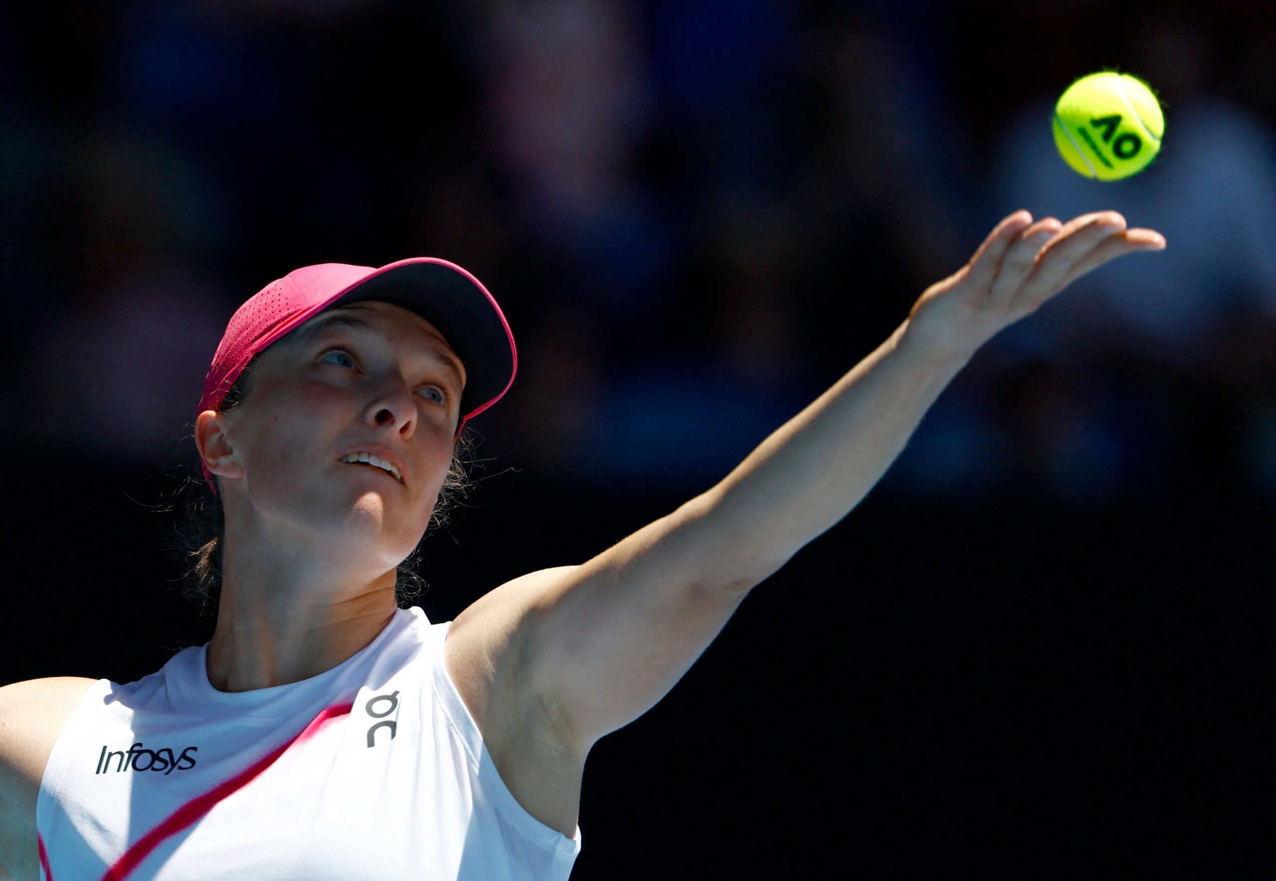 Iga Swiatek suppresses Sofia Kenin challenge to reach Australian Open second round