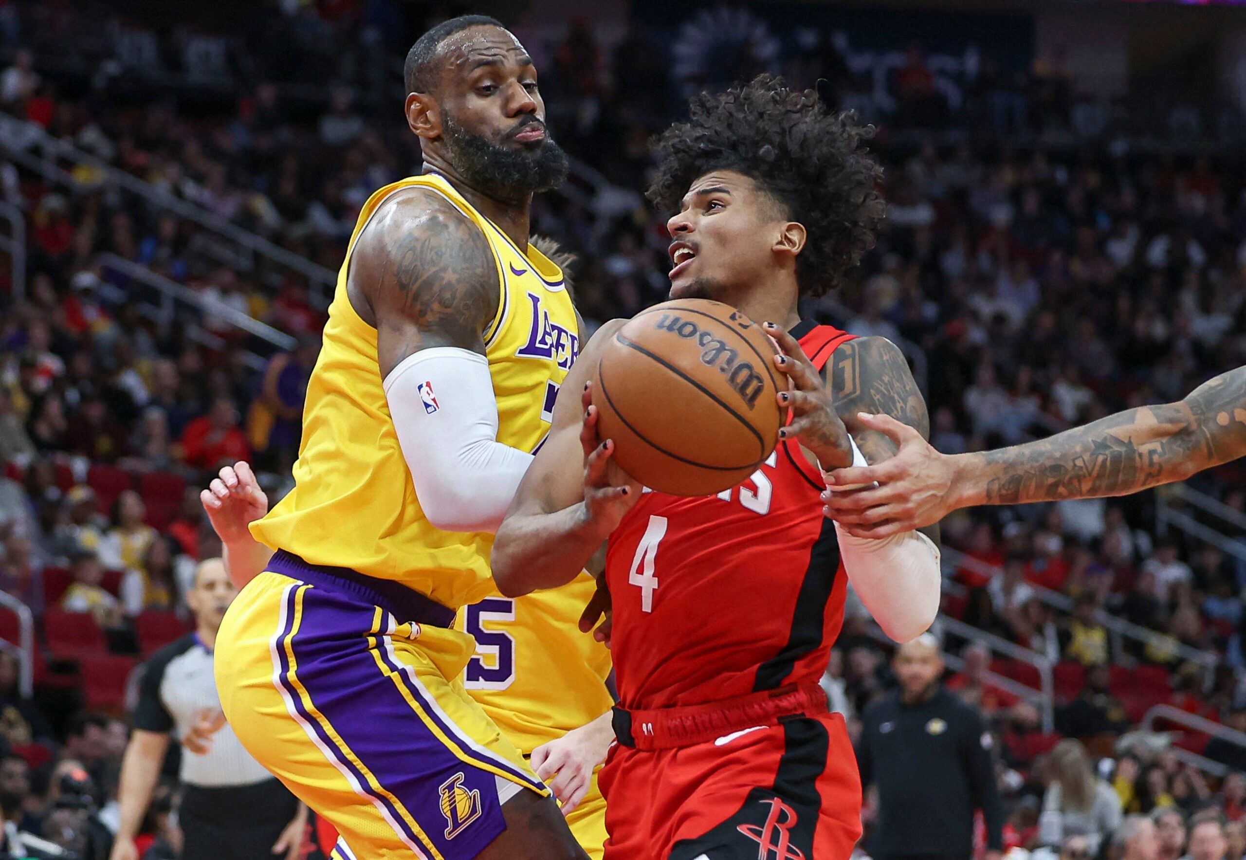 Jalen Green, young Rockets clobber surging LeBron James-led Lakers