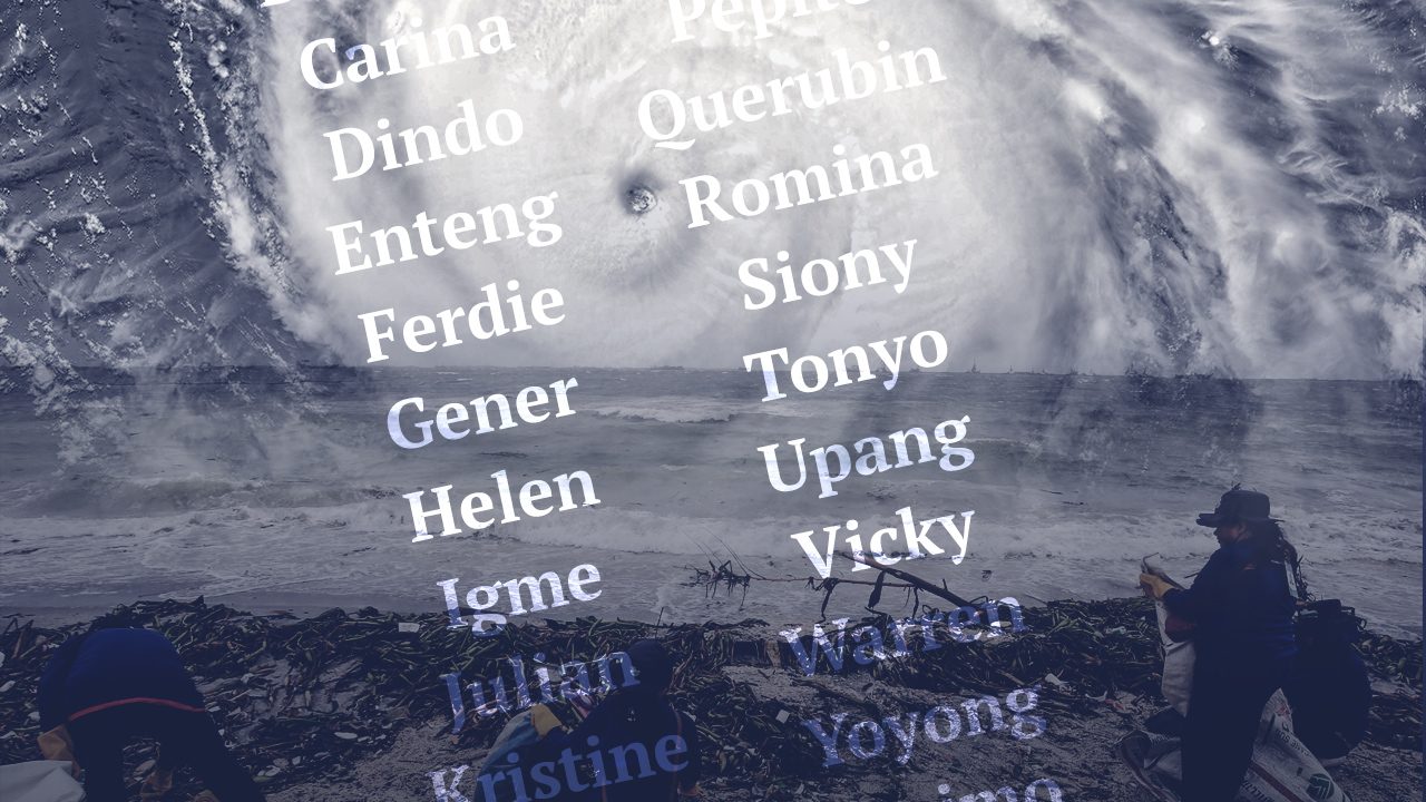 LIST: Philippine tropical cyclone names in 2024