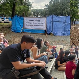 Ateneo faculty members, students urge vigilance over suspended car park project