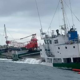 Fishermen save crew as cargo ship sinks near Zamboanga del Norte